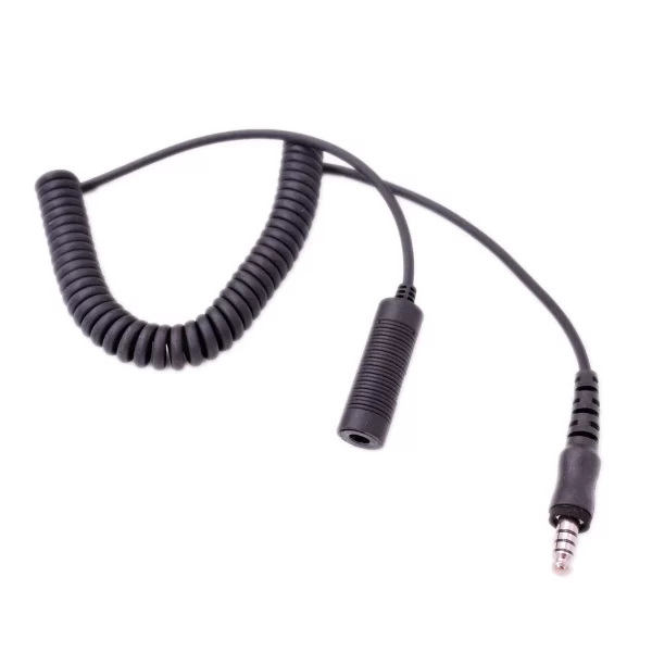ABS U-92A/U TO U-174/U TAC-SKY Helicopter Military Headphone Extension Line Accessory Tactical Headset Eearpiece Connect Cable - Image 2