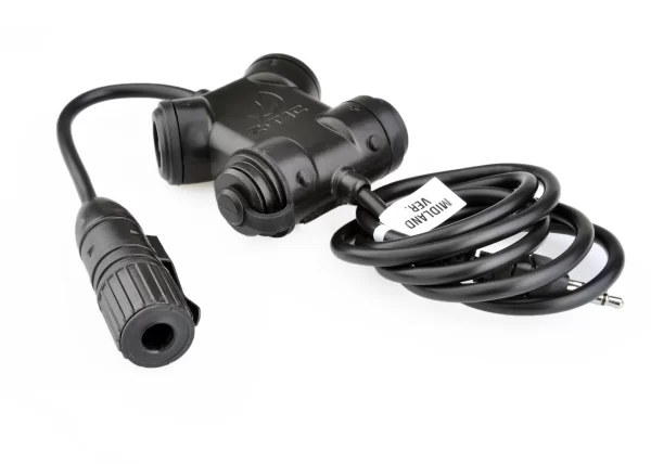 U94 Double PTT Key Cable Plug Adapter for Kenwood Yaesu Motorola ICOM HAM Two Way Radio Tactical Earpiece Headphone - Image 5