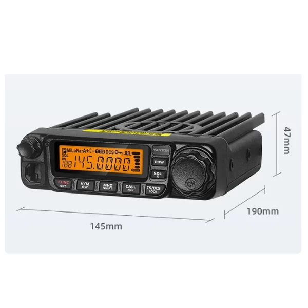 MobileVHF 60W UHF 45W Amateur Mobile Radio Base Stations With Scrambler (YANTON TM-8600) - Image 3