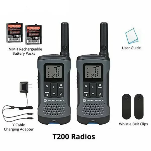 Motorola T200 T200TP Waterproof Rechargeable Portable handheld Two-Way Radio walkie talkie charger FOR Talkabout two way radio - Image 6