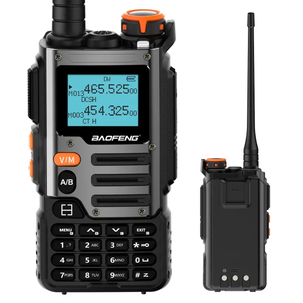 Baofeng UV-K68 Tri Band Walkie Talkie Air Band Radio K68 Charge UHF VHF DTMF FM NOAA Wireless Frequency Two Way Radio - Image 5