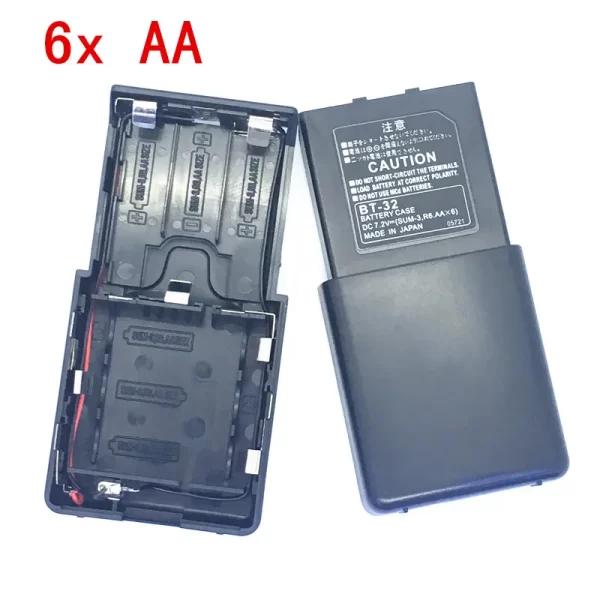 BT-32 6*AA Battery case box for KENWOOD TK208/TK308/TH22 AT/TH42AT two way radio walkie talkie freeshipping