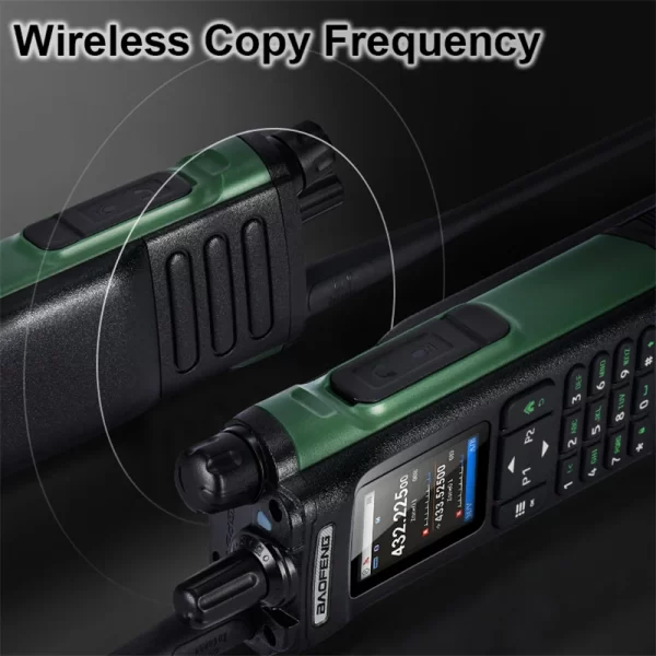 New BAOFENG UV-32 Walkie Talkie GPS 10W Bluetooth APP Programming Multi Band Wireless Copy Frequency Type-C UV32 Ham 2 Way Radio - Image 5