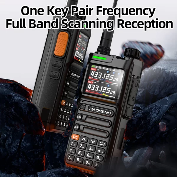 Baofeng UV26 GPS APSR Multi Band Bluetooth Programming Recording Wirless Copy Frequency Type-C Long Range Two Way Radio - Image 4