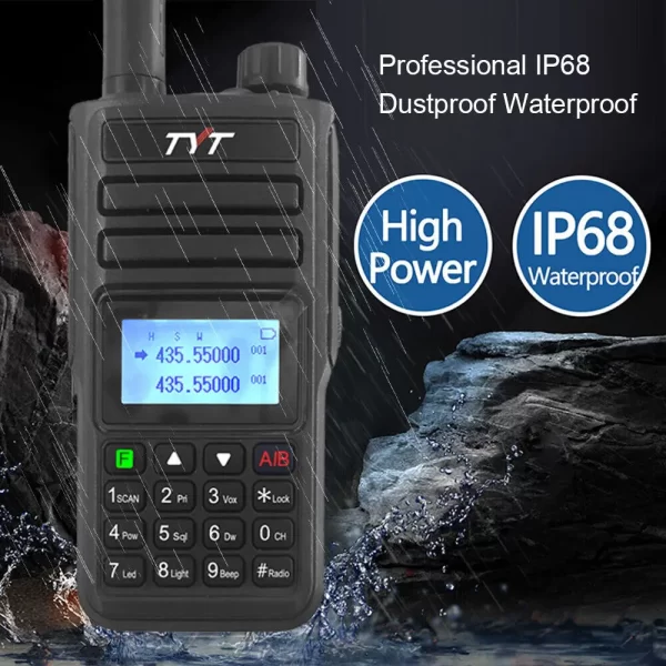 TYT TH-UV98PLUS Handheld Walkie Talkie Dual-frequency 10W Free Shipping