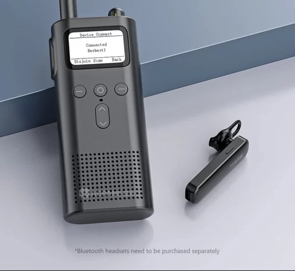 2025 new A218 Pro FM FRS GMRS Thin Mini uhf ham radio 1.6-inch LCD VOX support APP writing bluetooth headphone for Xiaomi mijia wallkie talkie
