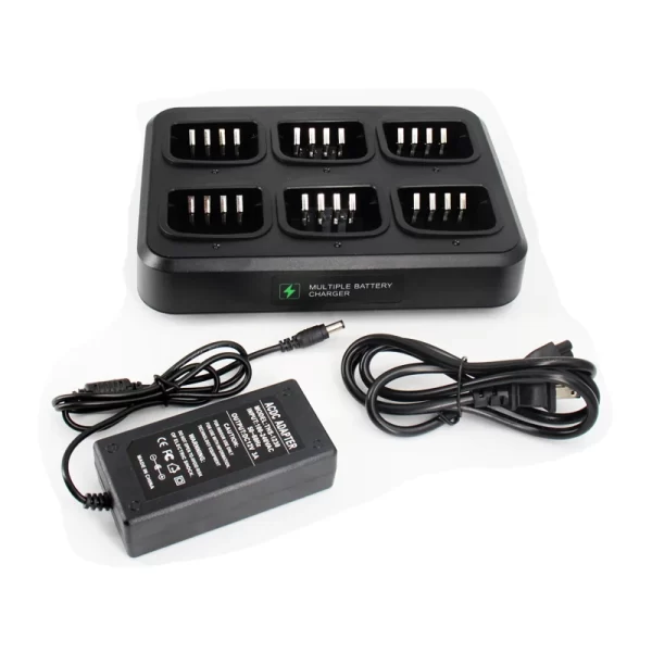 KSC-356 6-Unit Multi ways Charger For Kenwood KNB-45L NX240 NX340 TK2000 TK2402 TK3400 TK-2212L TK3207 TKU100 TK3402 two way radios - Image 4