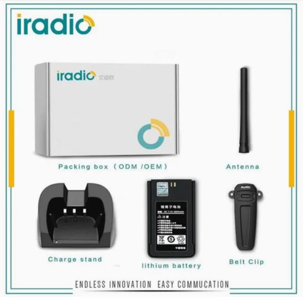 Iradio UV-99 Multicolor 15W Multi-bands AM FM IP67 Waterproof Handheld Ham Radio - Image 6