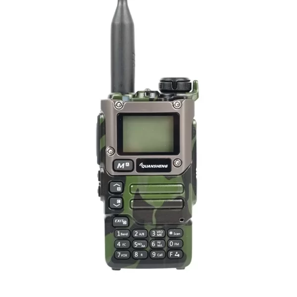 Quansheng UV-K6 Army Green Yellow Handheld Walkie Talkie