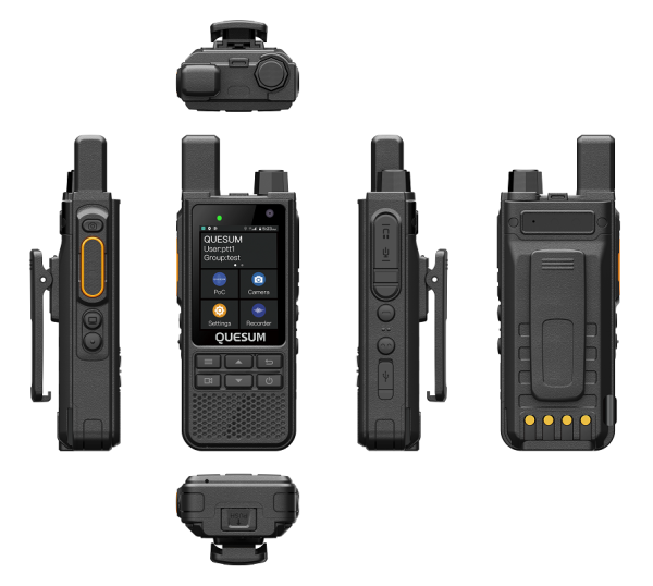 QUANSHENG MP70S PoC Android System High-Tech Walkie Talkie 4G Smart PoC Android 10 Two-Way Radio GPS Location - Image 2