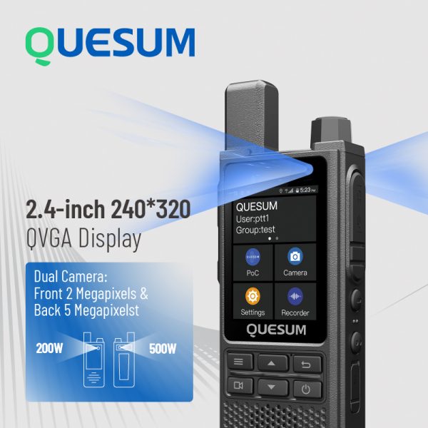 QUANSHENG MP70S PoC Android System High-Tech Walkie Talkie 4G Smart PoC Android 10 Two-Way Radio GPS Location - Image 5