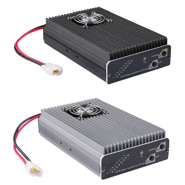 High Power CB-27 Amplifier All Mode SSB 150W Shortwave Amplifier with Dustproof Function 3-5km Communication Rang