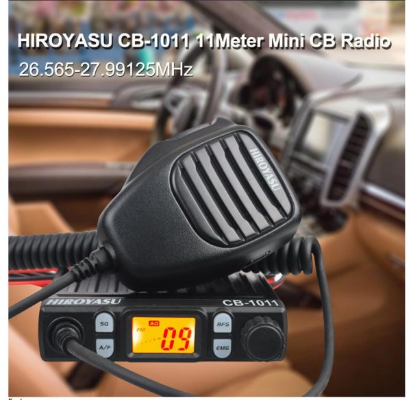 Hiroyasu Walkie Talkie CB-1011 Citizen Bands 26.565-27.99125MHz 11Meter Mini 27MHz FM/AM 8W 40Ch CB Radio For EU PL DE CE UK IN US IT Countries - Image 7