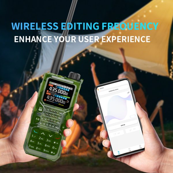 Baofeng RD-55pro Multi Band Walkie Talkie 10w Positioning APRS Wireless Frequency Writing Two Way Radio - Image 5
