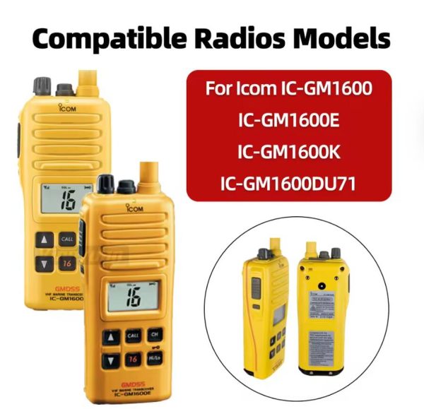NEW 9.0V 3000mAh ICOM BP-234 Disposable Reserve Battery for Icom IC-GM1600, IC-GM1600E, IC-GM1600K GM1600DU71 Two Way Radios