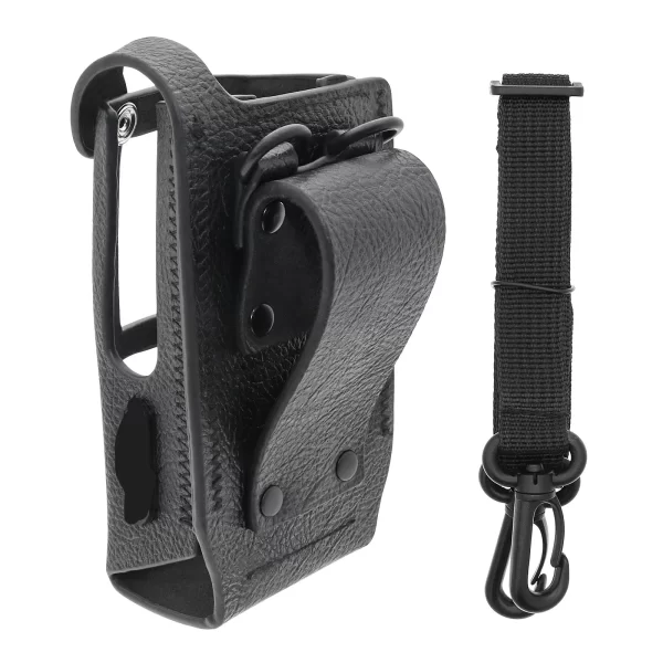 New Leather Case Holster Bags for Motorola R7 two-way radio - Image 4
