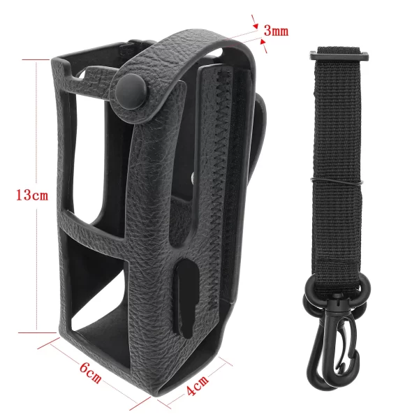 New Leather Case Holster Bags for Motorola R7 two-way radio - Image 6