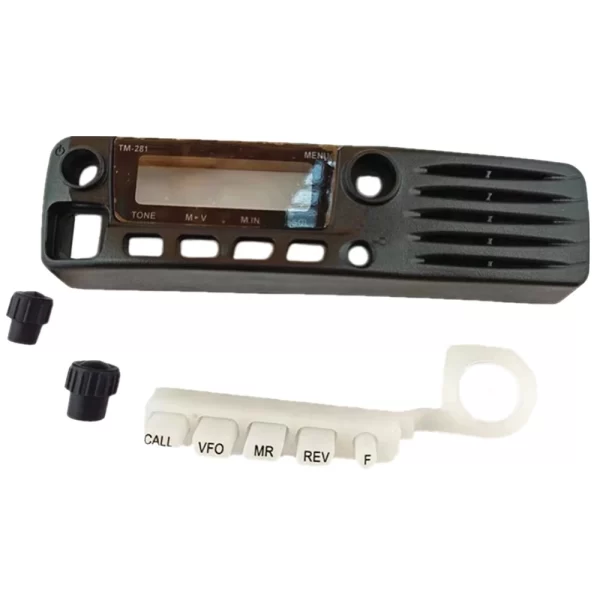 Front Cover Shell Housing Case +Diginal Keypad Button Rubber For Kenwood TM-271 TM-471 TM- 281 TM-481 Mobile Radio Vehicle Car Walkie Talkie - Image 2