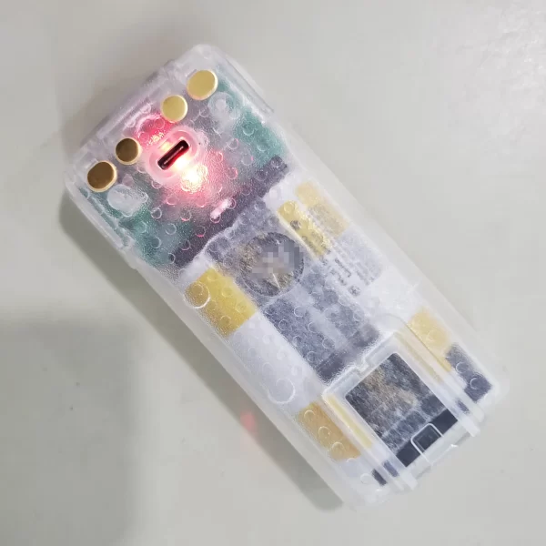 Transparent Battery Vibrating Bright Battery for Motorola XiR P8608 XiRP8668 XiR P8660 DEP550 - Image 2