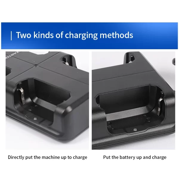 Zastone X6 Two way Radio Battery Multiple Charger Double Row Universal WLN KD-C1 KD-C2 Battery Walkie Talkie 6 in 1 Charger - Image 4
