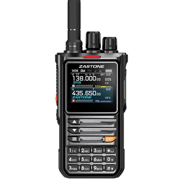 ZASTONE M8 10W Amateur Walkie Talkie AM Air Aviation Band High Power Two way Radio APP programming noise - Image 2