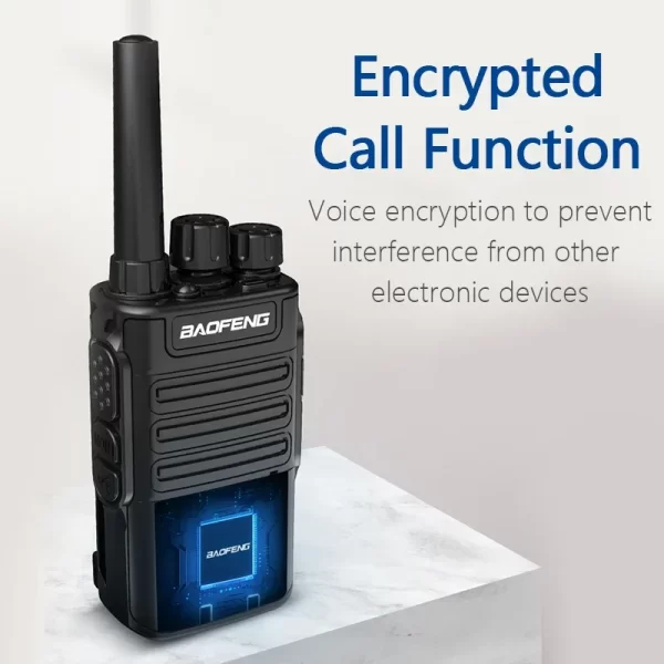 2pcs/lot Baofeng BF-V8 Long Range UHF Large Capacity Mini Two Way Radio For Restaurant Hotel - Image 2