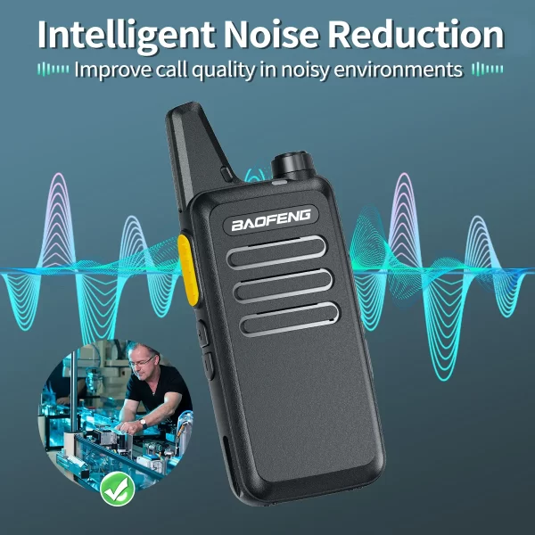 New Baofeng BF-T20 D GMSK Walkie Talkie Portable Type-C Charging UHF For BF-888S F22 Two Way Radio for Station Hotel Hunting - Image 5