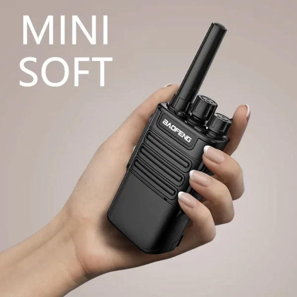 2pcs/lot Baofeng BF-V8 Long Range UHF Large Capacity Mini Two Way Radio For Restaurant Hotel - Image 4