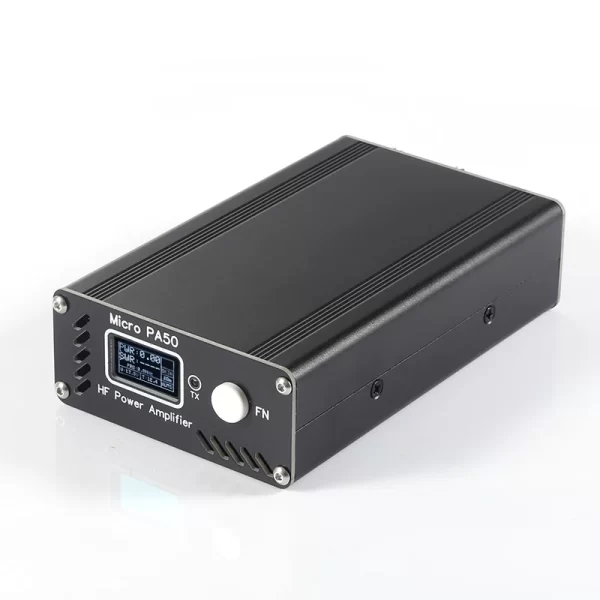 New Micro PA50+ (PA50 Plus) 50W 3.5MHz-28.5MHz 1.3inch OLED Screen Intelligent Shortwave HF Power Amplifier SWR Meter LPF Filter - Image 5