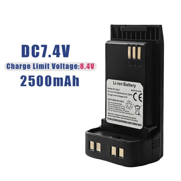 Walkie Talkie Battery Replacement Batteries 2200mAh For Baofeng Radios DMR DM-32 / DM-32UV / UV-32 - Image 3