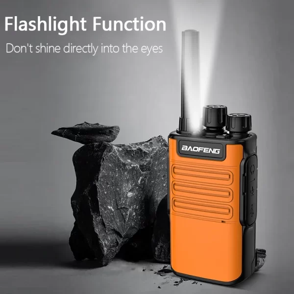 2pcs/lot Baofeng BF-V8 Long Range UHF Large Capacity Mini Two Way Radio For Restaurant Hotel - Image 3