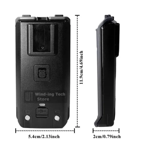 100% Original Quansheng TK11(5) Battery TK115 Walkie Talkie Replacement Support Type-C Charging - Image 4