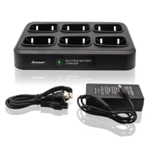 HYTERA MCL15 6 Unit Rapid Charger Six Way Multi charger for HYT Radio TC-508 TC-446S TC-518 TC-580 TC-500S TC-585 TC-560 TC-510