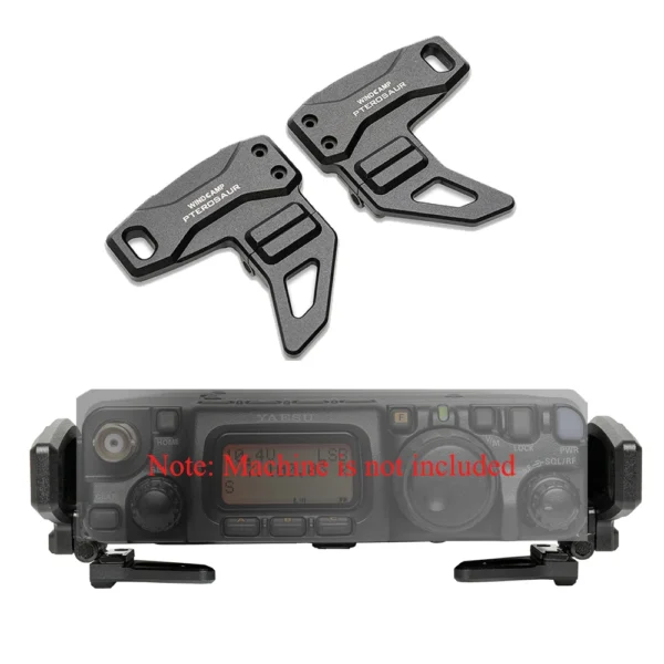 Aluminum Alloy Pterosaurs Stand for YAESU FT-818ND 817ND FT-817 FT-818 HF Ham Radio Foot bracket - Image 3