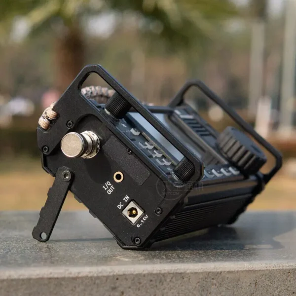 Mobile Radio Bracket Stand Transceiver Side Handle Mobile Radio Mount for XIEGU X6100 Outdoor Uses - Image 5