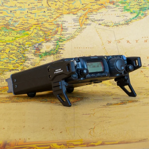 Aluminum Alloy Pterosaurs Stand for YAESU FT-818ND 817ND FT-817 FT-818 HF Ham Radio Foot bracket - Image 6