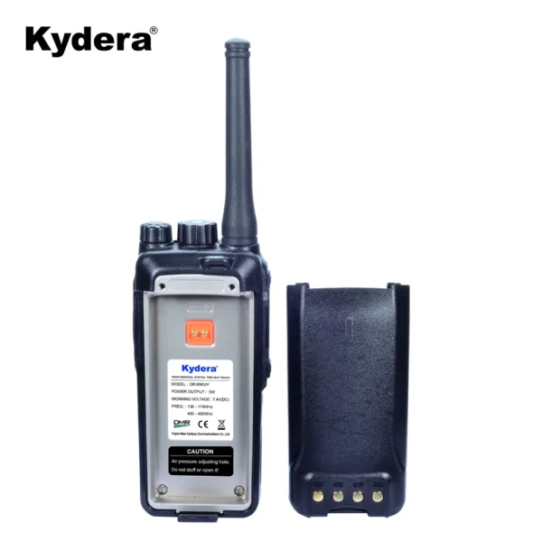 Kydera DR-880UV DMR VHF UHF Radio Digital Transceiver Handy Talky with Cross Band Function and Talker Alias - Image 3