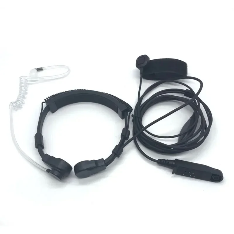 Baofeng UV-9R Plus Pro Flexible Throat Microphone Finger PTT Mic Earpiece Air Tube Headset for UV-XR GT-3WP Baofeng Accessories - Image 4