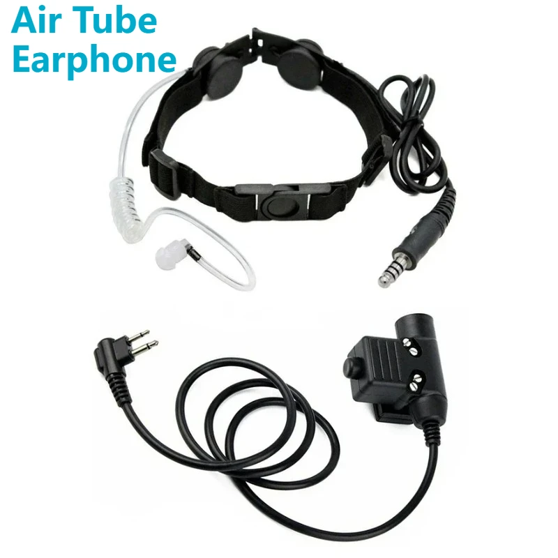Z Tactical Throat Mic Z003 Air Tube Headset with U94 PTT M-type for Motorola EP450 DP450 GP88s PRO1150 PRO5150 CP040 DTR410