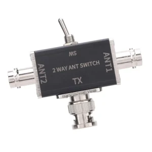 2-Way Antenna Switch | 100W High Power HF Coax Selector (0-50MHz)