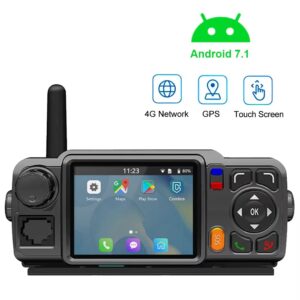 Alafone TD-M6Plus Android 7.1 POC Car Radio | 4G Zello GPS Walkie Talkie