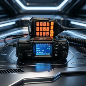 QYT KT-M600 Mini Mobile Ham Radio – Remote Head, Color Screen, & Easy In-Vehicle Mounting