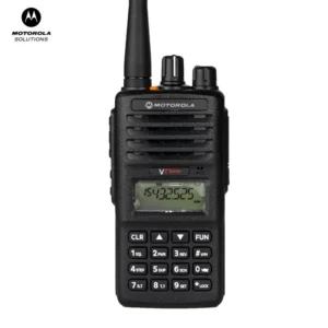 Portable Motorola VZ-18 UHF 403-470MHz Walkie Talkie Manual Frequency Programming 4W High Power for Warehouse Retail Outdoor