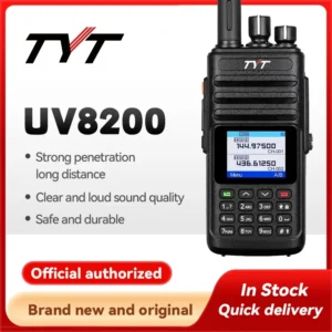 TYT TH-UV8200 Walkie Talkie 10W IP67 Waterproof Transceiver portable Dual Band TH UV8200 Ham Two Way Radio