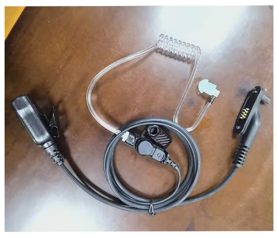 Replacement Acoustic Tube Headset Compatible with Yaesu Vertex VXD-720 VX-820 VX-920 Series Two-Way Radios