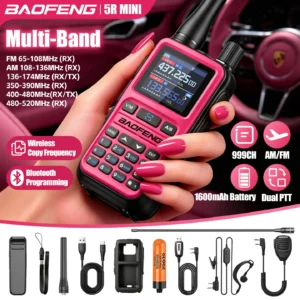 BAOFENG 5Rmini is the Ultimate Travel & EDC Radio: Hands-on with Bluetooth Frequency Sync and Dual PTT Transmitter