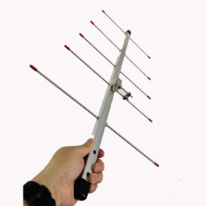 Portable Detachable 5-Element UHF Yagi Antenna Adjustable 420‑450MHz for HAM Radio Repeater Operation