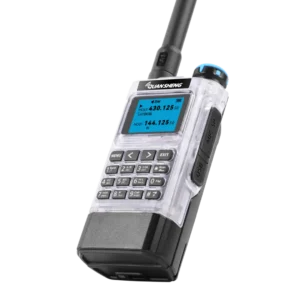 Quansheng UV-K1 Mini Kong Transparent Color Multi-band Walkie Talkie 2MB Memory AM/FM NOAA Ham Two Way Radio Full Band Receiving