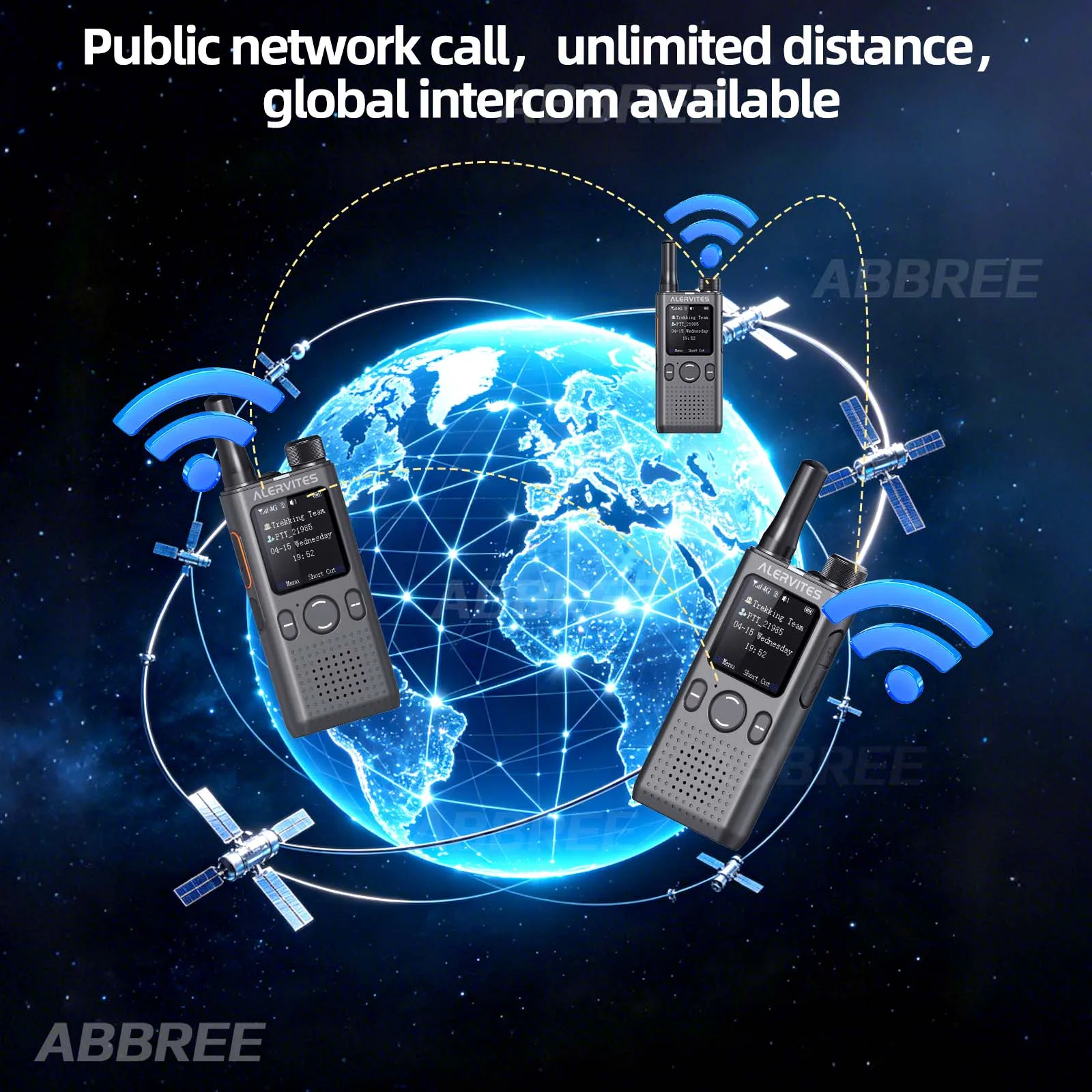 Baofeng AT1 Global POC Radio Unlimited Distance Walkie Talkie Lifetime Free 4G/5G Unlimited Data Create Groups Freely ALERVITES - Image 4